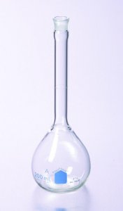 Pyrex VISTA volumetric flask, Class A 