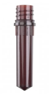 Screw cap tubes without caps, conical bottom AXYST200X