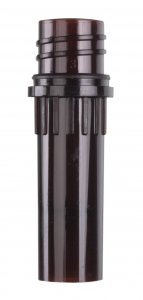Screw cap tubes without caps, conical bottom, self-standing AXYST050SSX