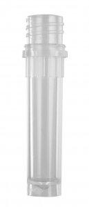 Screw cap tubes without caps, conical bottom, self-standing AXYST200SS