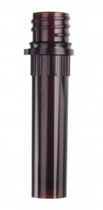 Screw cap tubes without caps, conical bottom, self-standing AXYST200SSX
