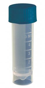 Self standing screw cap tube with cap AXYSCT5ML
