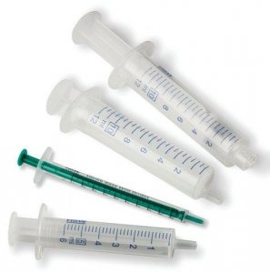 Syringe PP/PE without needle 