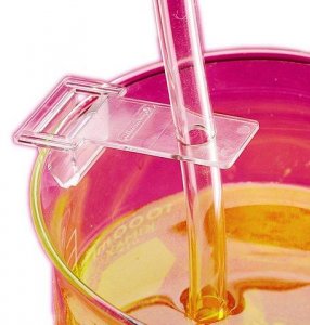 Tubing holder clip for beakers BAF182350000-6EA