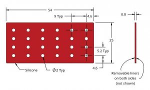 Grace Bio-Labs Press-To-Seal silicone isolator, No PSA GBL664108-25EA