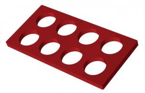 Grace Bio-Labs Press-To-Seal silicone isolator, PSA both sides GBL666305-25EA