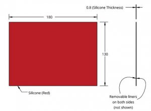Grace Bio-Labs silicone isolator sheet material GBL664182-5EA