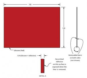 Grace Bio-Labs silicone isolator sheet material GBL665182-5EA