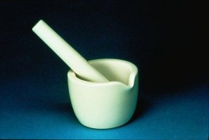 Coors porcelain mortar 