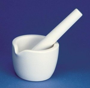 Coors porcelain pestle 