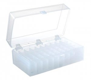 50-Well microtube storage box, for 1.5-2.0 mL tubes HS120032