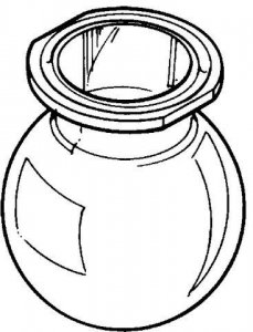 Ace Rotary-evaporator/freeze-drying flask 