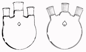 Ace three-neck round-bottom flasks Z125725-1EA