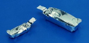 Aluminum weighing boats 