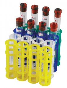Chain Rack Tube Rack, 16 well configurable rack for 5/15 mL or 17 mm tubes HS120505