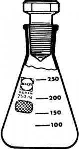 Duran Erlenmeyer flask with stopper 