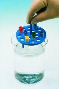 Floating CryoTube rack 
