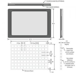 Grace Bio-Labs FlexPlate MP microtiter plate superstructure GBL204997-1EA