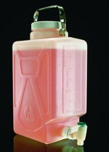 Nalgene fluorinated carboys with spigot 