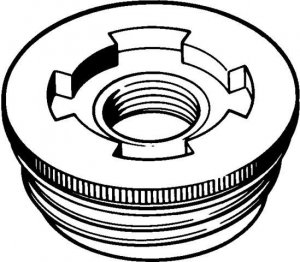 Plastic drum plugs and caps Z527661-1PAK