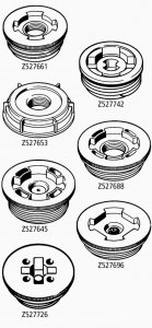 Plastic drum plugs and caps Z527661-1PAK