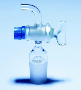 Pyrex Aspirator stopcock with ground cone SLW1571/02M-1EA