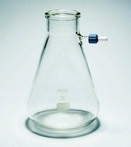 Pyrex Bchner filter with side arm and screwthread connector SLW1170/08SC-5EA