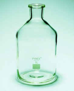 Pyrex Reagent bottles, unground narrow neck SLW1526/04D-10EA