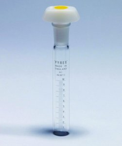 Pyrex Test tubes with standard ground stoppers SLW1628/10M-10EA