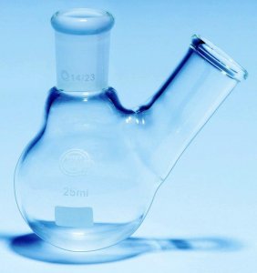 Quickfit two-neck round-bottom flasks, with septum-inlet Z334472-1EA