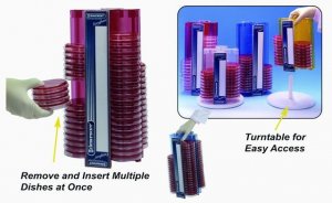 Scienceware Easyplate petri dish transport carrier 