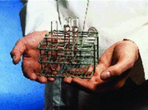 Scienceware POXYGRID test-tube rack BAF187560160-1EA