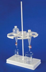 Scienceware rotary separatory funnel rack 