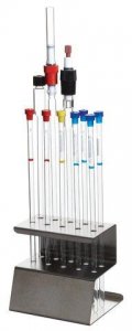 Stainless steel NMR tube rack 