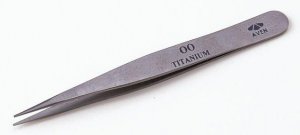 Titanium tweezers Z680192-1EA