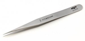 Titanium tweezers Z680222-1EA