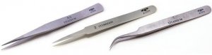 Titanium tweezers Z680230-1EA