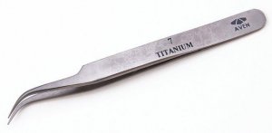 Titanium tweezers Z680265-1EA
