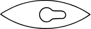 Ace double-arc PTFE stirrer blade Z180572-1EA