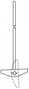 Quickfit stirrer shaft blades 