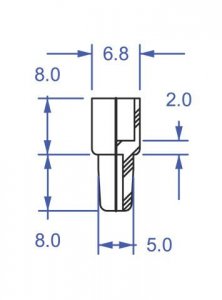 Precision Seal rubber septa 