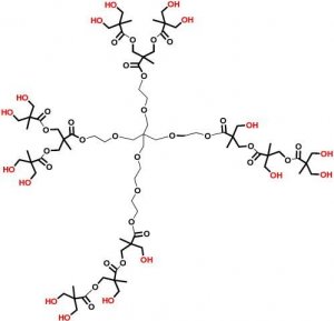 Hyperbranched bis-MPA polyester-16-hydroxyl, generation 2 686603-10G