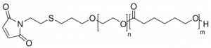 Maleimide-poly(ethylene glycol)-b-poly(-caprolactone) 902381-500MG