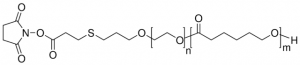 N-Hydroxysuccinimide ester-poly(ethylene glycol)-b-poly(-caprolactone) 901841-500MG