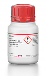 Poly(4-vinylpyridine-co-ethylvinylbenzene), cross-linked 