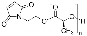 Poly(L-lactide) N-2-hydroxyethylmaleimide terminated 
