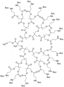Polyester bis-MPA dendron 16 NHBoc, 1 acetylene (core) 901313-100MG
