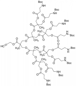 Polyester bis-MPA dendron 8 NHBoc, 1 acetylene (core) 901315-100MG