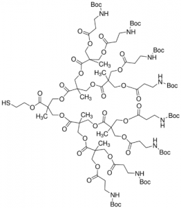 Polyester bis-MPA dendron 8 NHBoc, 1 thiol (core) 901303-100MG