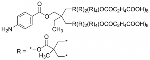 Polyester bis-MPA dendron, 16 carboxyl, 1 amine 767166-250MG